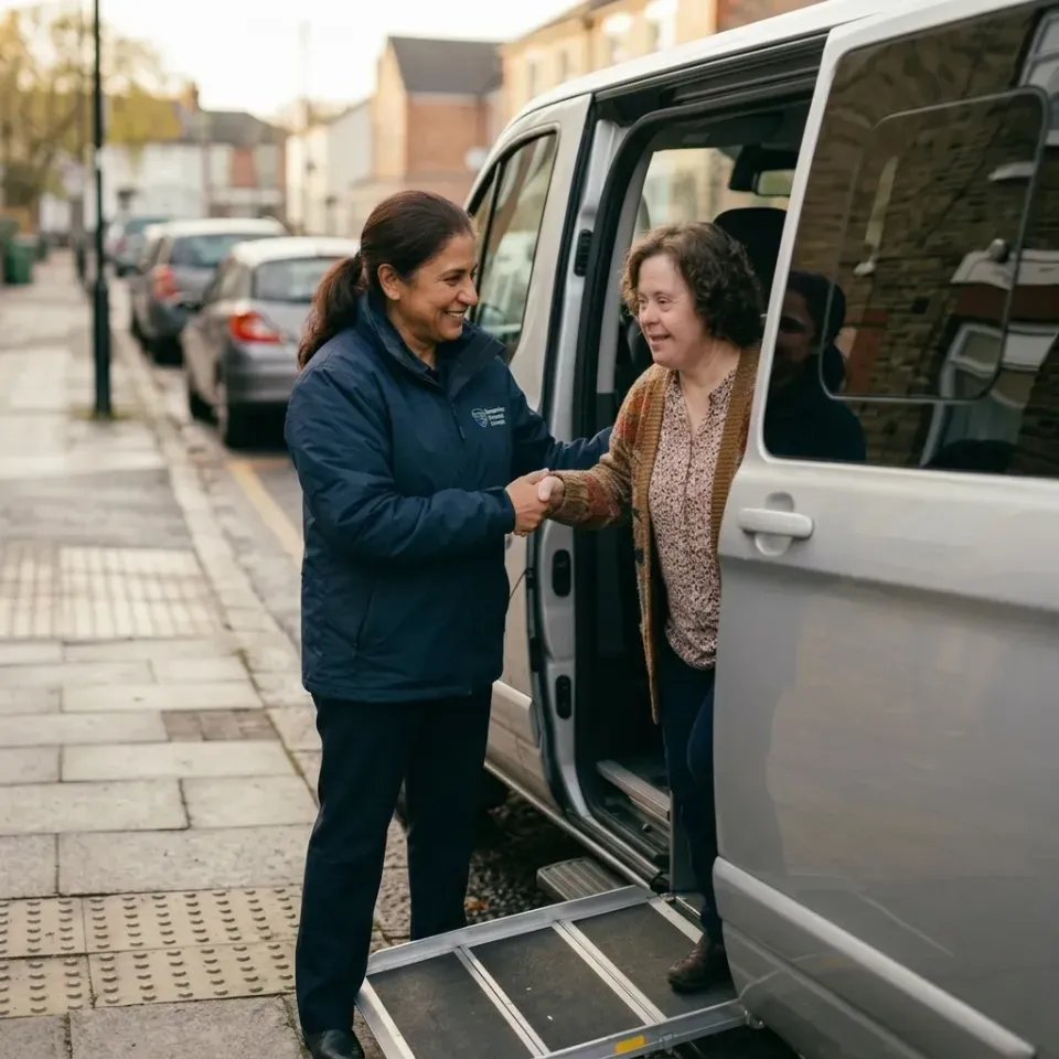 Ivy Care Management transport vehicle